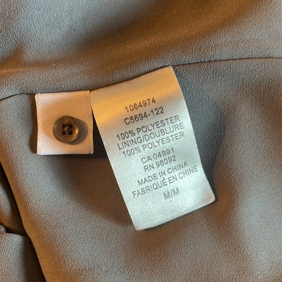 Hilary Radley M long sleeved dress with drawstring waist in snakeskin like print - Picture 8 of 9